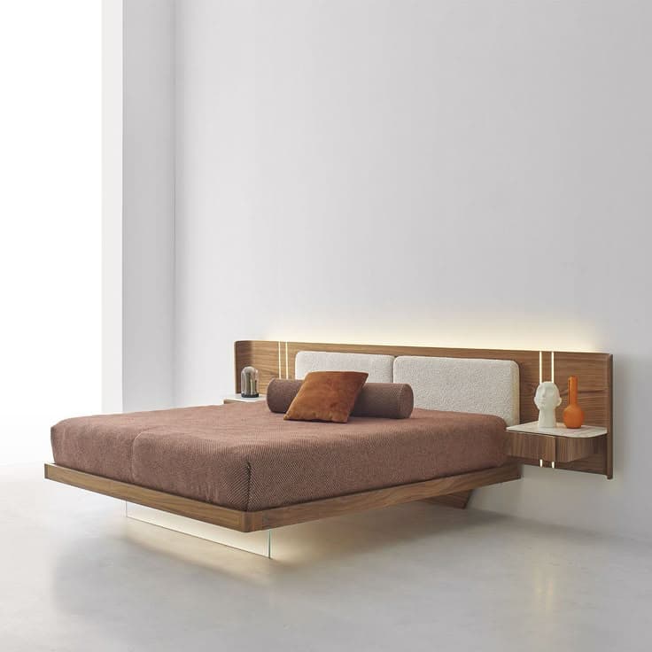 Floating Platform Bed 7