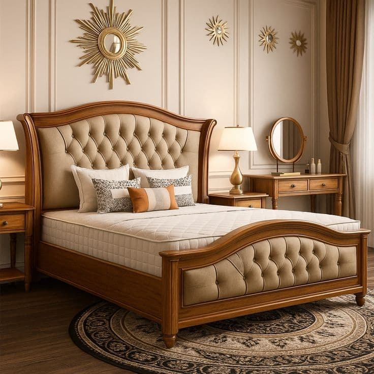 Heritage Teak Bed 6