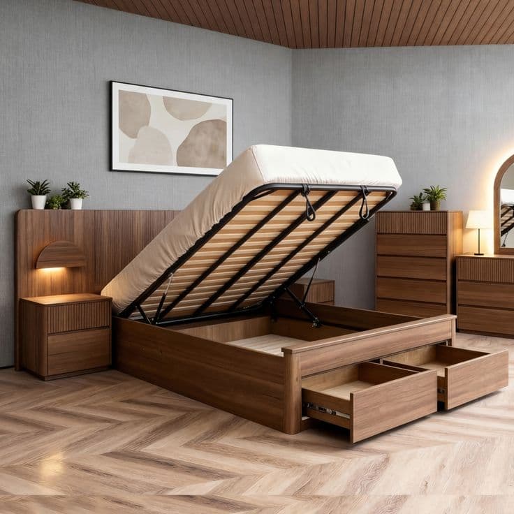 Storage Platform Bed 6