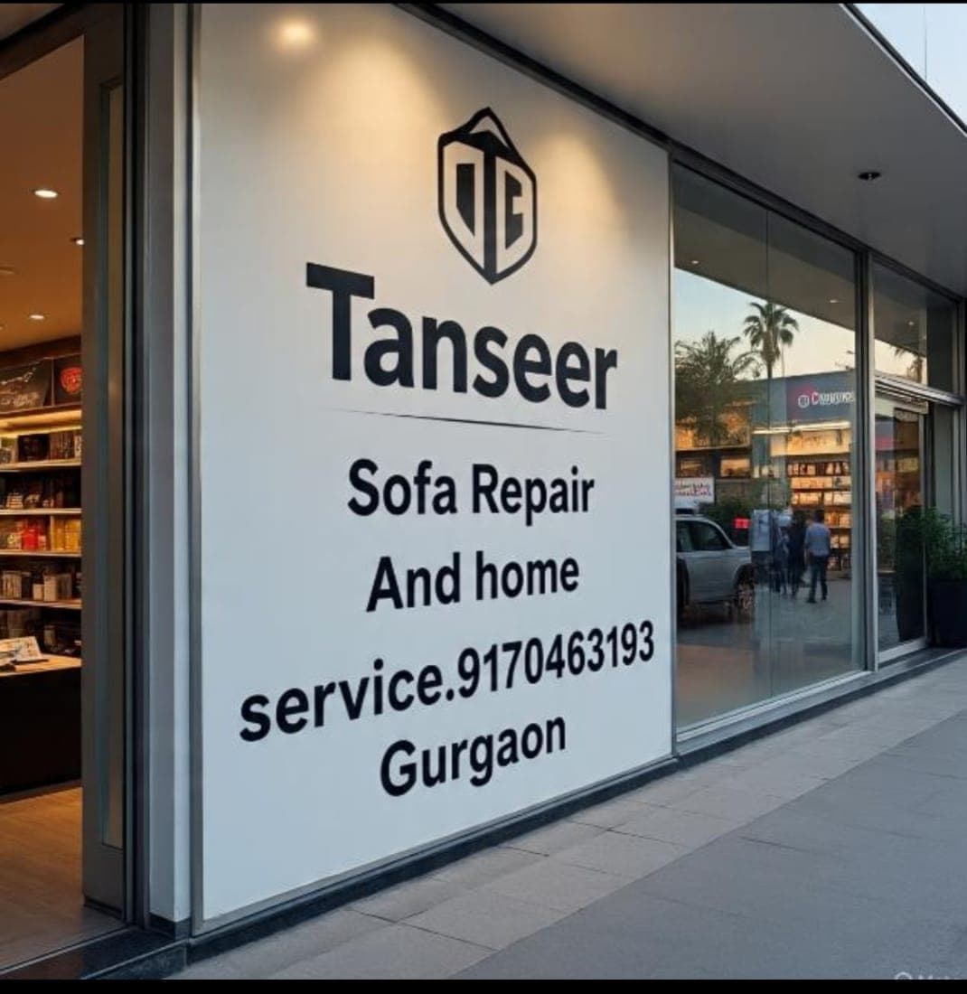 Tanseer Sofa Repair And Home Service — Gurgaon storefront