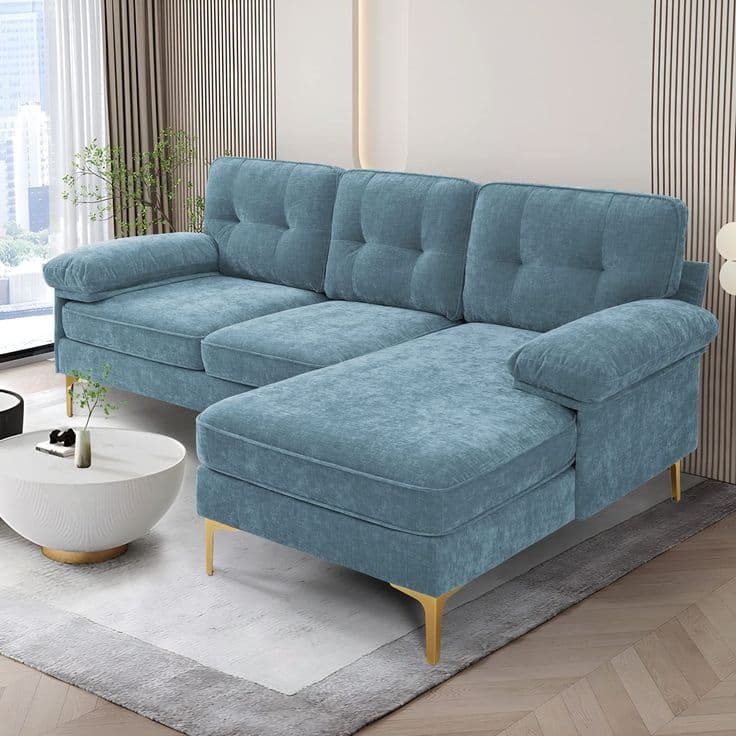 Sofa with Lounger 8